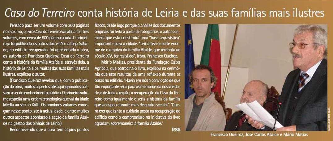 Fonte: "Jornal de Leiria"