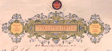 Typographia Central - papel timbrado